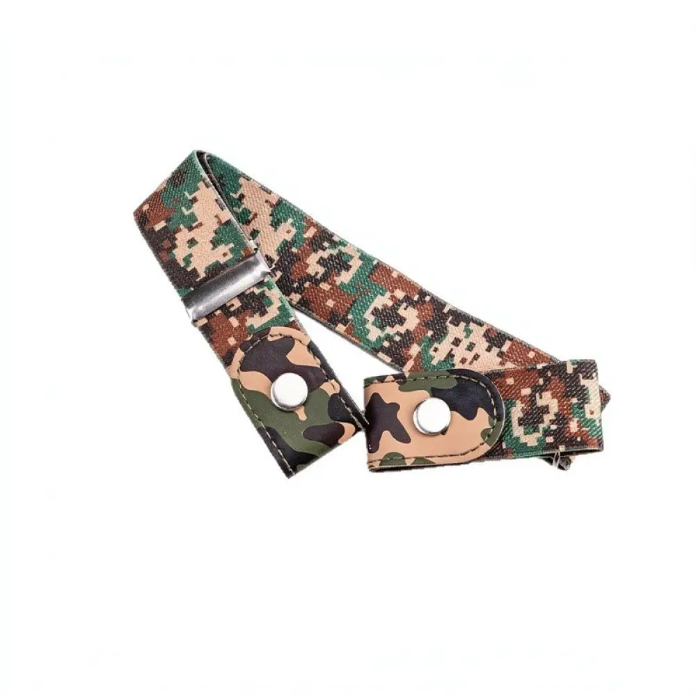 Flexible Camouflage Elastic Waist Belt Set Breathable Invisible Strap For Outdoor Training Fitness Men Women Fashion Waistband
