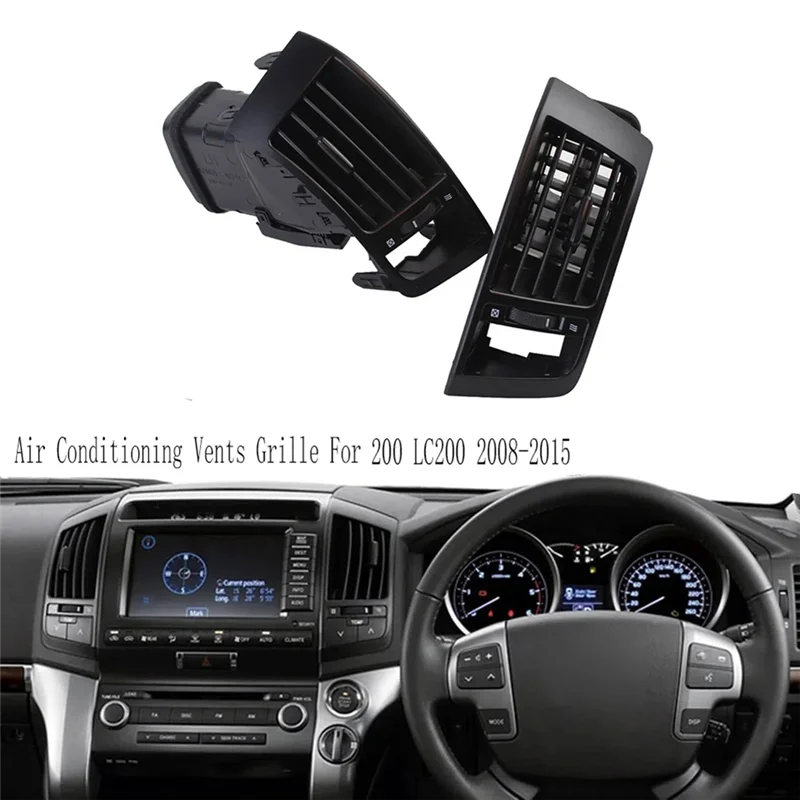 

Trending Car For Toyota Land Cruiser 200 LC200 Dashboard A/C Vent Air Conditioning Outlet Grille 2008-2015