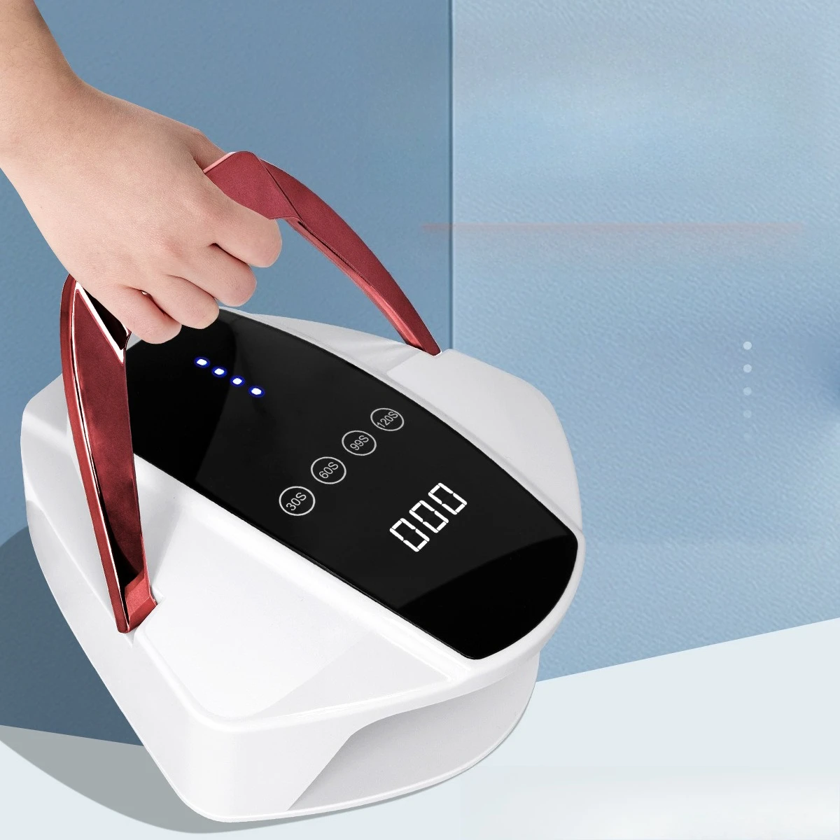 S90plus 96W Oversized Power Storage Wireless Two-hand Manicure Phototherapy Light