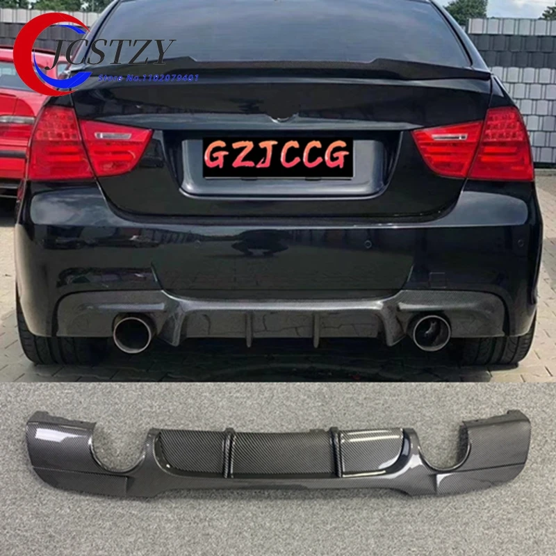 

Carbon Fiber Look Black Car Rear Bumper Diffuser for BMW 3 Series E90 318i 320i 328i 330i 335i 340i 2005-2011 Rear Diffuser