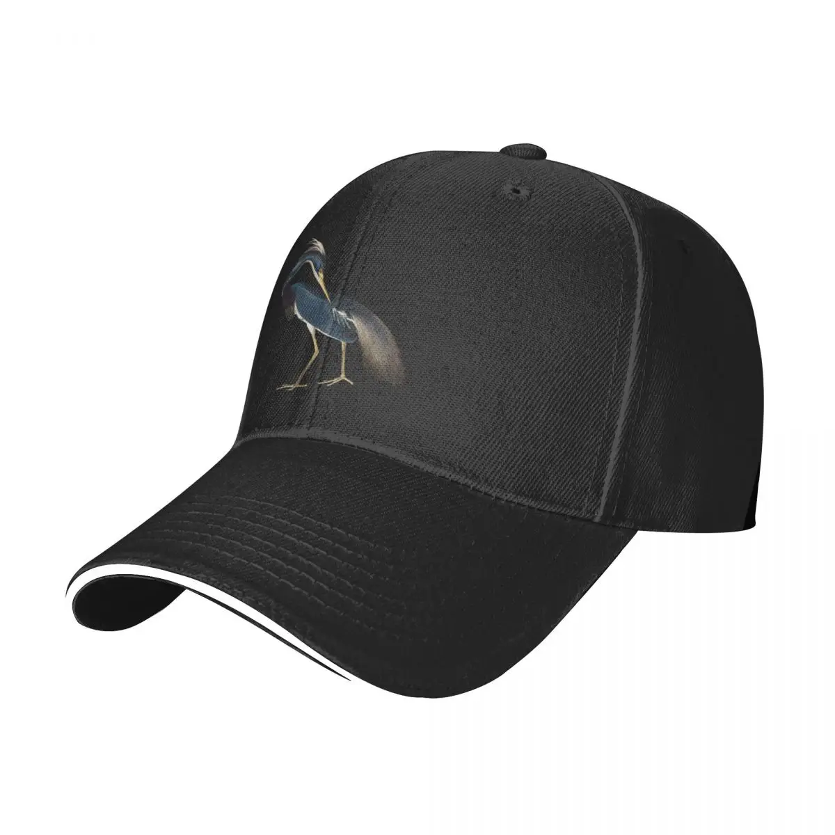 Audubon's tricolored (Louisiana) heron Baseball Cap Golf Wear Rave Hat Man For The Sun Men Women's