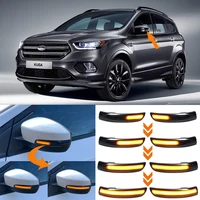 Indicador de luz LED dinámico para espejo retrovisor lateral, accesorios para coche Ford Escape Kuga II EcoSport 2013-2019
