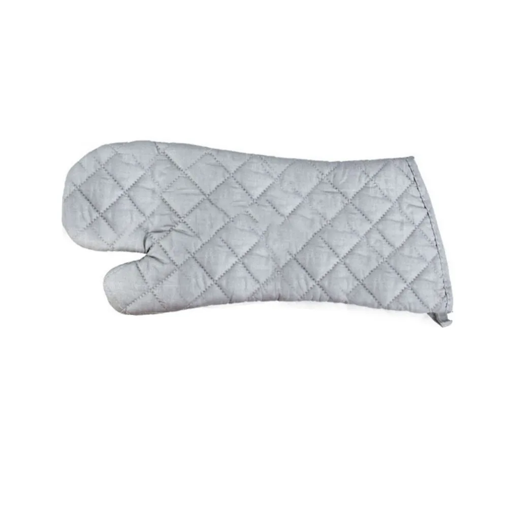 

Heat Resistant Long Cotton Oven Mitts Anti-scald Thickened Extra Long Baking Gloves Insulated Cotton Lining Barbecue Handschoen