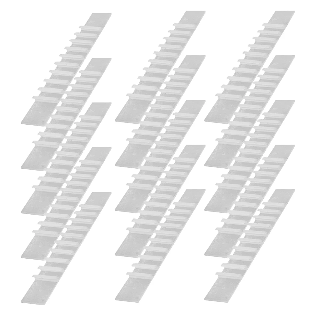 

100 Pcs Non-slip Hanger Adhesive Strips Anti-shedding Anti-slip Grip Bedroom Skid Stickers Silica Gel Clothes Closet Accessory
