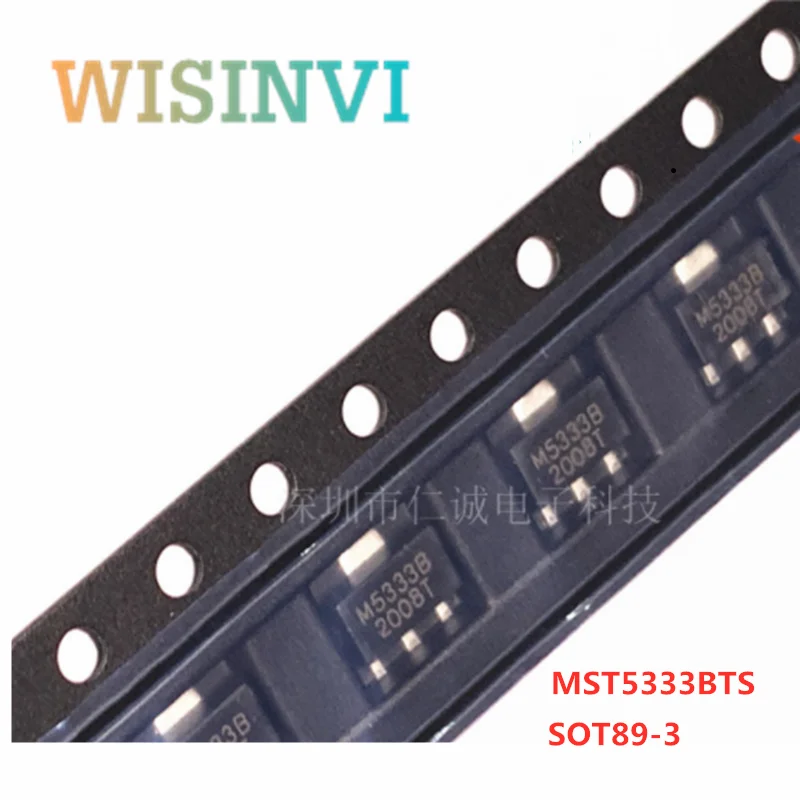 10PCS MST5333BTS Marking M5333B 3.3V ＆ MST5350BTS Marking M5350B 5.0V SOT89-3 LINEAR Regulator (LDO)