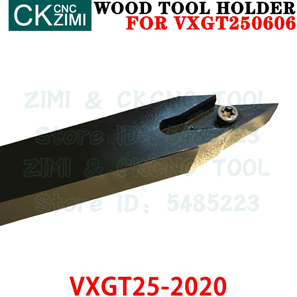 1PCS VXGT25-2020 Woodworking turning tool holder for VXGT250606 Carbide inserts Turning inserts Processing wood