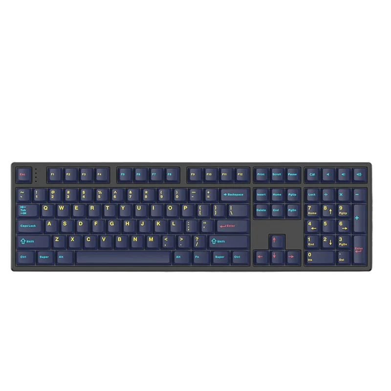 

108-Key mechanical keyboard, gaming, wired, wireless, three-mode keyboard, office