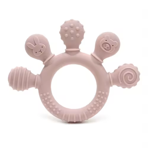 erduo Silicone Baby teether anxiety teething toys 0 12 months chew beads sensory gum relief soother - Image 8