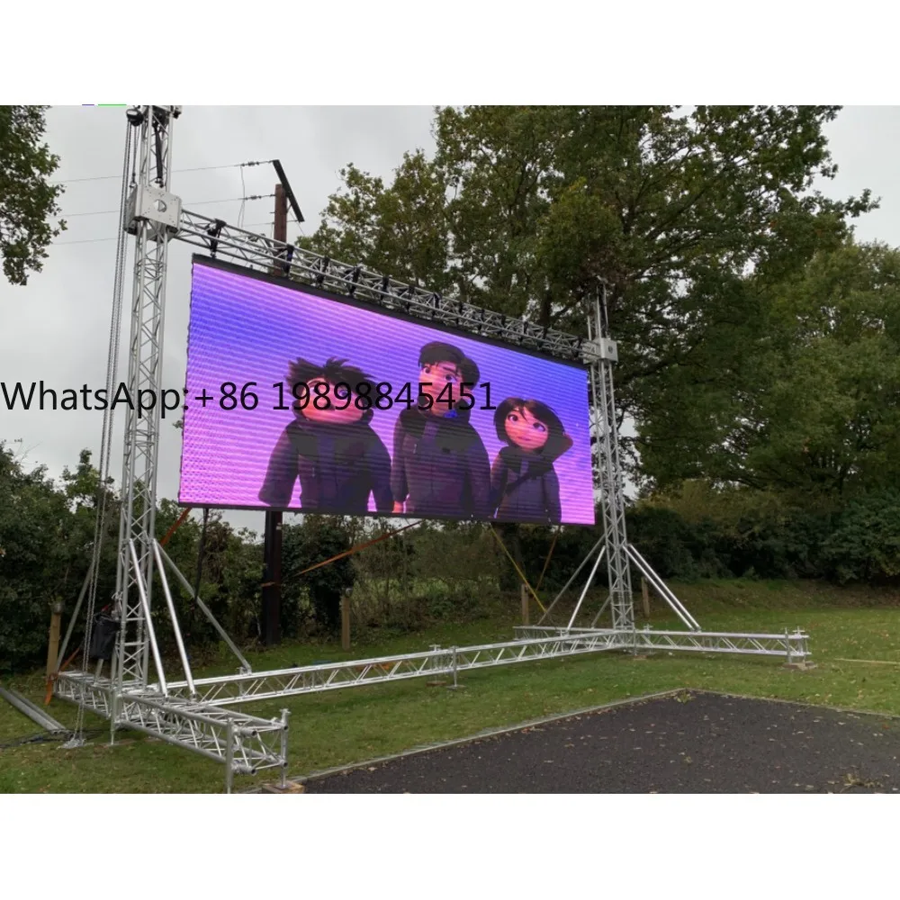 

Оптовая продажа 4K полноцветный светодиодный экран Панель наружного видео P2.5 P3 P4 P5 P6 Светодиодный плакат Передняя часть магазина Рекламный дисплей Светодиодный экран