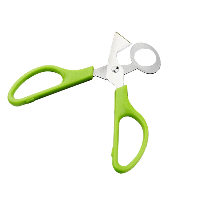 Durable Multifunction Kitchen Tools Stainless Steel Blade Quail Egg Shell Scissors Cigar Cutters