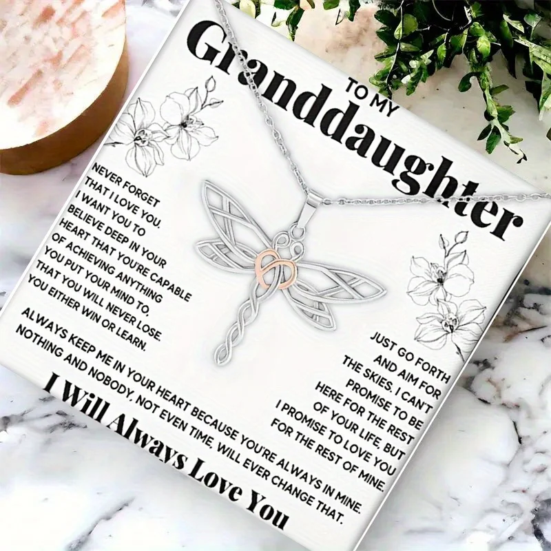 قطعة واحدة من قلادات اليعسوب الأنيقة (للحفتي)، أفضل الهدايا لأعياد الميلاد