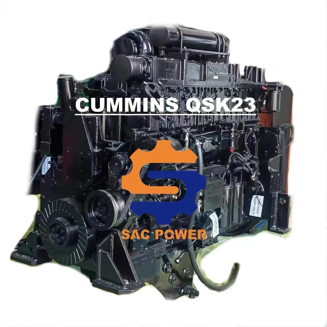 Cummins CCEC Original QSK23 Complete Engine Assembly SAC POWER 4 Stroke Generator Sets Diesel Engine