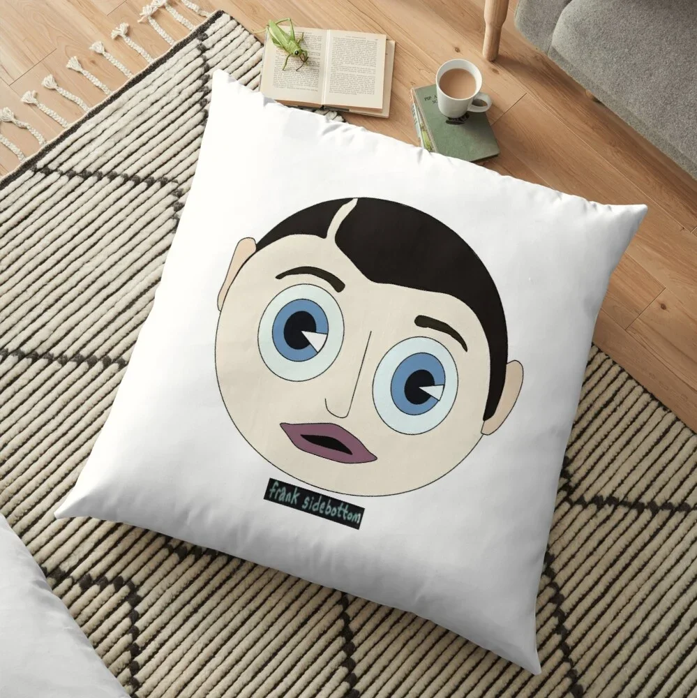 Frank Sidebottom Pattern Pillow Case Fashion Square Cushion Car Sofa Home Office Decor