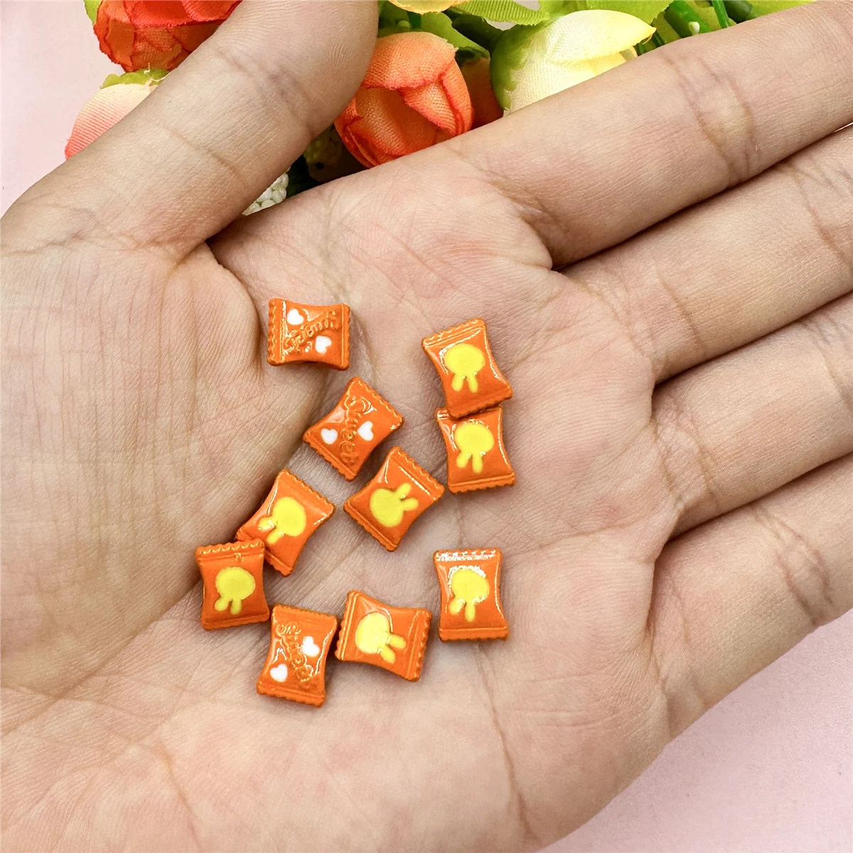 10pcs 9.6mm Colorful Alloy Cute Candy Beads For Jewelry Making DIY Bracelet Necklace Pendant Fashion Handmade Material