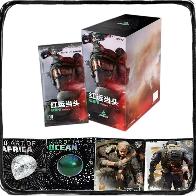 

Коллекционные карты KAYOU Operation Delta: Набор Lucky Charm Chapter Beacon Pack Limited SE — Аниме-игровые карты, игрушка, подарок на день рождения