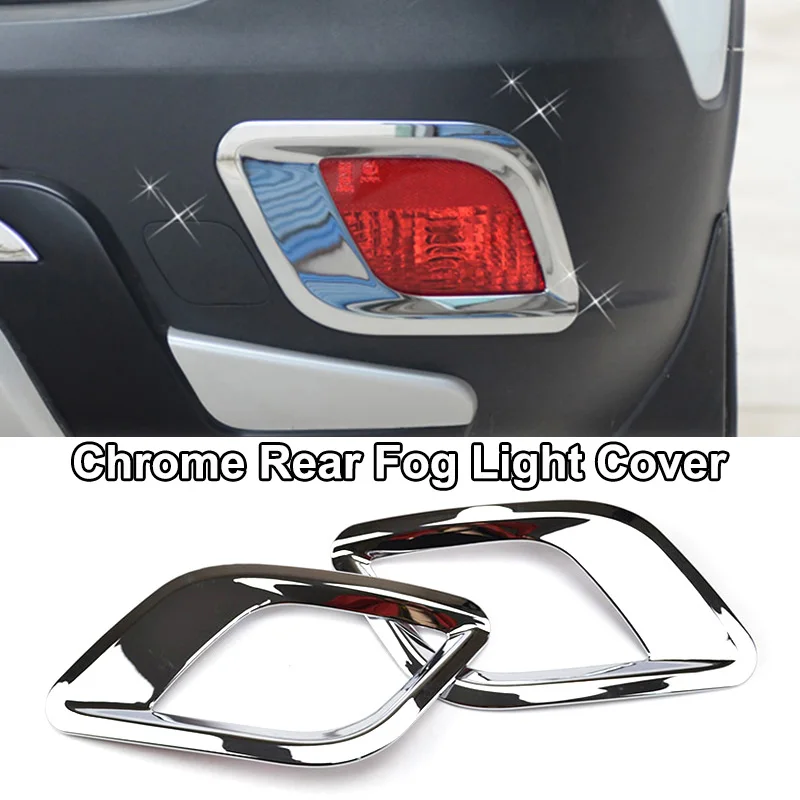 For Buick Encore/Opel/Vauxhall Mokka 2013 2014 2015 2016 Chrome Side Mirror Strip Rear Spoiler Brake Lamp Fog Light Cover Trim