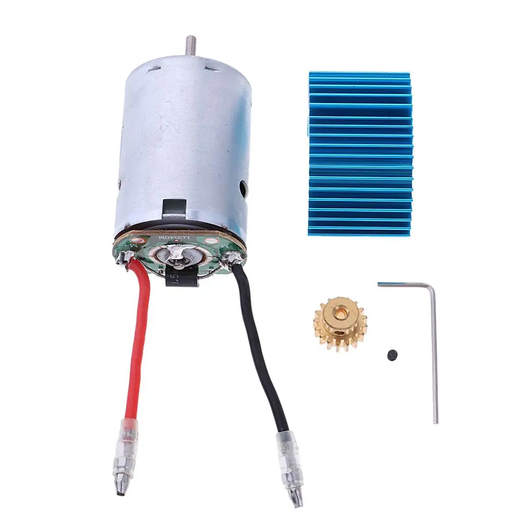Motor 540 com dissipador de calor e peças de reparo de transmissão para 12428