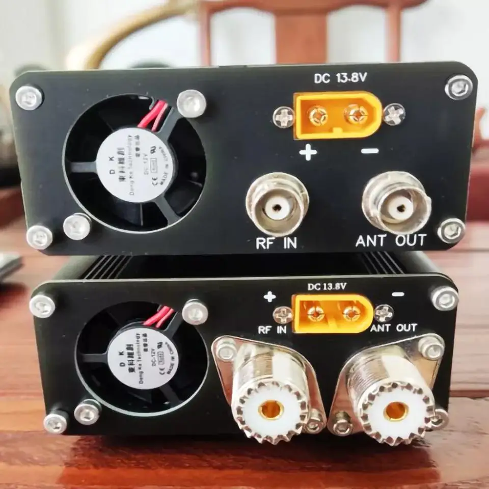 50W HF Linear Amplifier 1.8-30MHz QRP Power Amp for FT-817 FT-818 IC-705 Xiegu G90 KX3 uSDX
