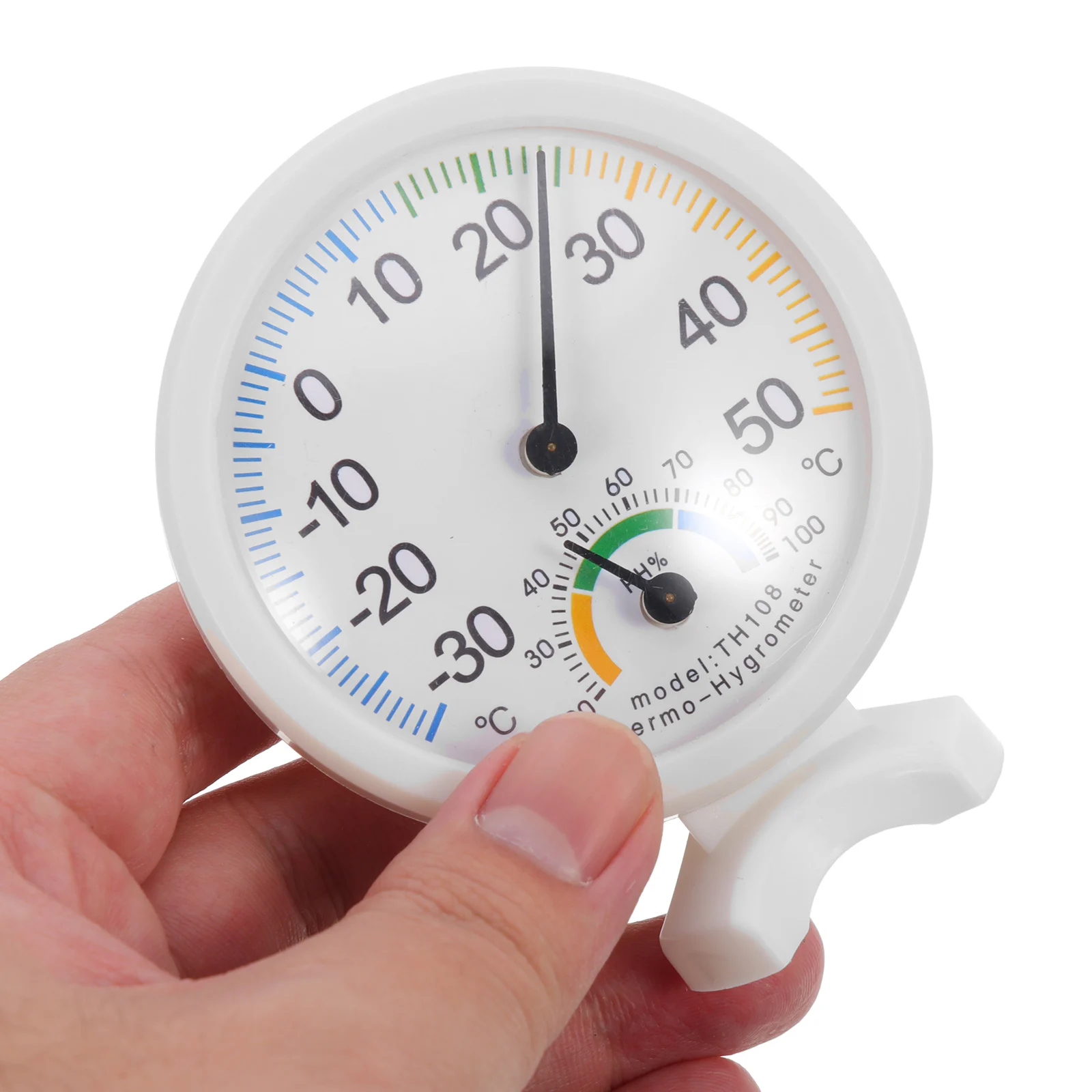 

【】High Precision Digital Hygrometer Thermometer -30°C To 50°C Mini Refrigerator Thermometer Easy Read Screen Humidity Meter