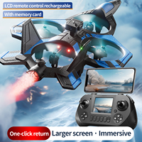 New V46 PRO RC Helicopter with Screen Control 8K Dual Camera Obstacle Avoidance RC Plane Remote Control Aircraft Toys Boys  Gift