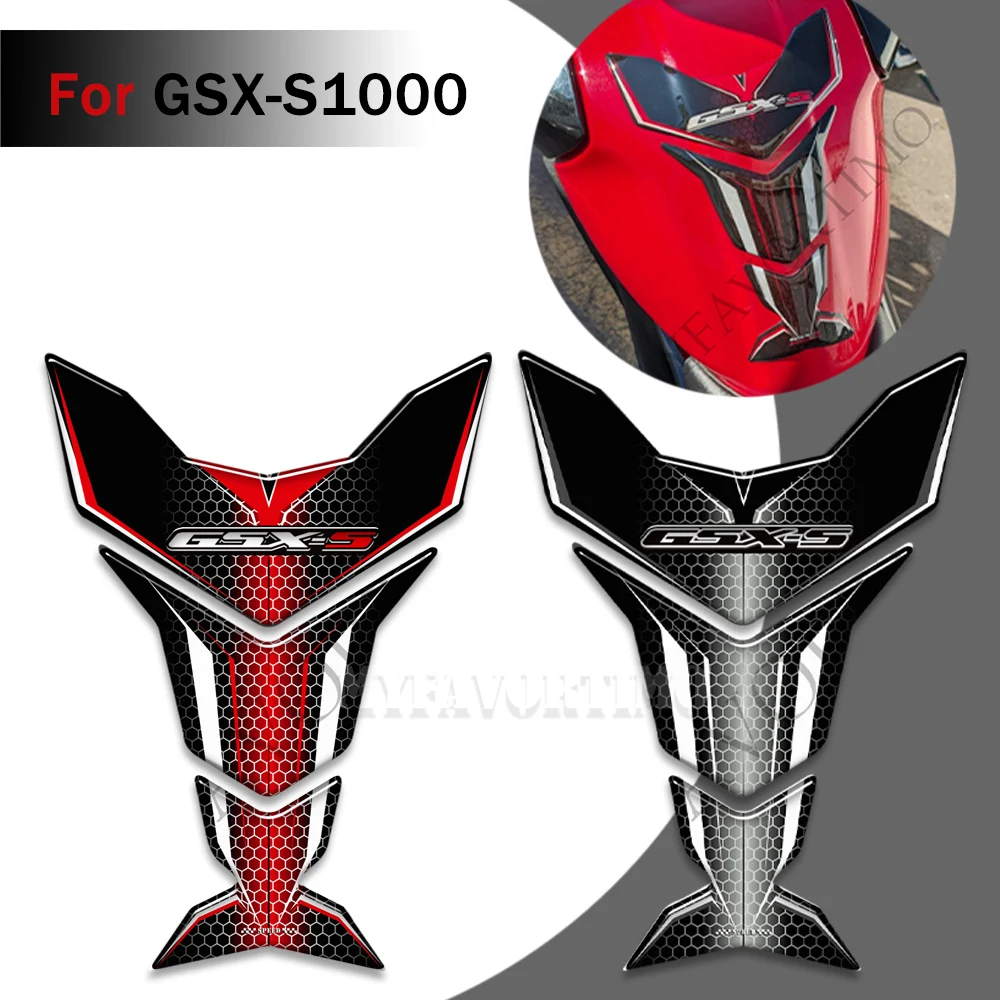 

Защитные наклейки на топливный бак, противоскользящая наклейка из эпоксидной смолы, декоративные наклейки для бензобака для Suzuki GSX-S1000 GSX-S1000F 2015-2020