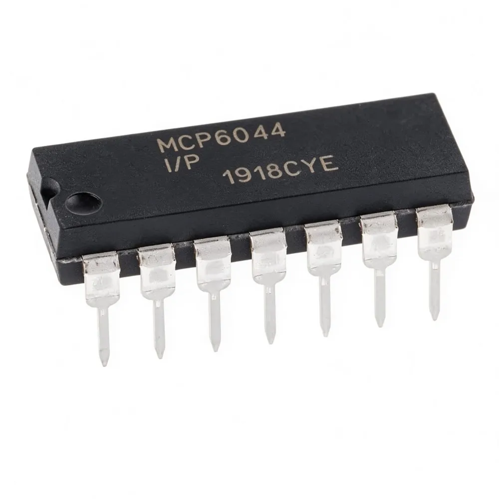5PCS MCP6044-I/P PIC16LF1517-I/PT 24LC16B-I/SN PIC16F1776-E/MX PIC16F1619-I/SS HCS200-I/P