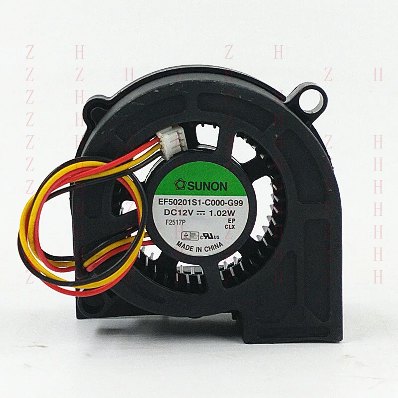 

DUDU для высококачественного охлаждающего вентилятора EF50201S1-C000-G99 50*50*20 мм 12 В 1,02 Вт