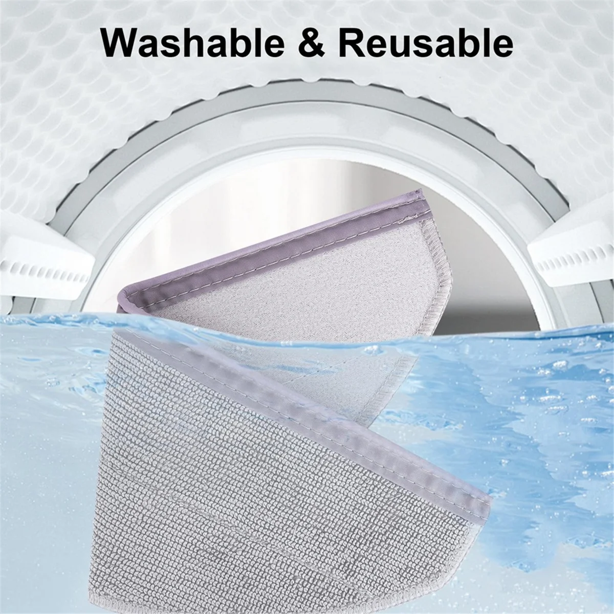 A14G-Сменные подушечки из микрофибры, совместимые для роботов-пылесосов серии L60/L60 Hybrid/L60/L50