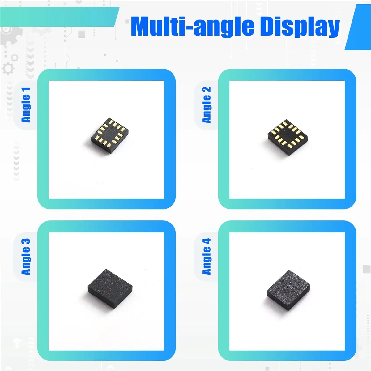 popop LSM6DSVTR Silkscreened V3 Accelerometer and Gyroscope Sensor Chip Direct Sale Accessories