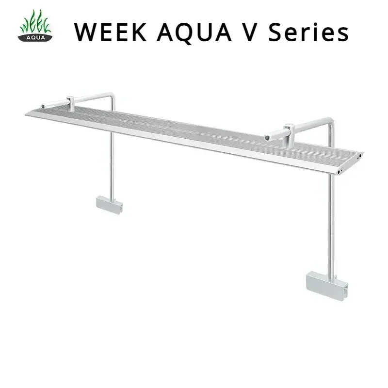 WEEK AQUA  V Series Full Spectrum Adjustable Light Aquarium Lamp with Light Holder Wrgb Fish Tank Lulight