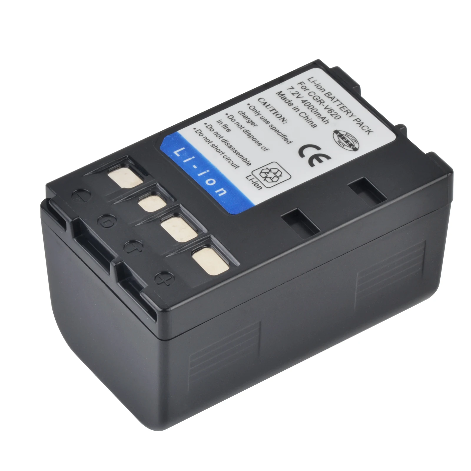 1Pcs 4000mAh CGR-V620 CGRV620 Battery for Panasonic CGR V620 CGR-V610 NV-RX14 NV-RX17 NV-RX18 NV-RX24 NV-RX NV-VC NVRS7