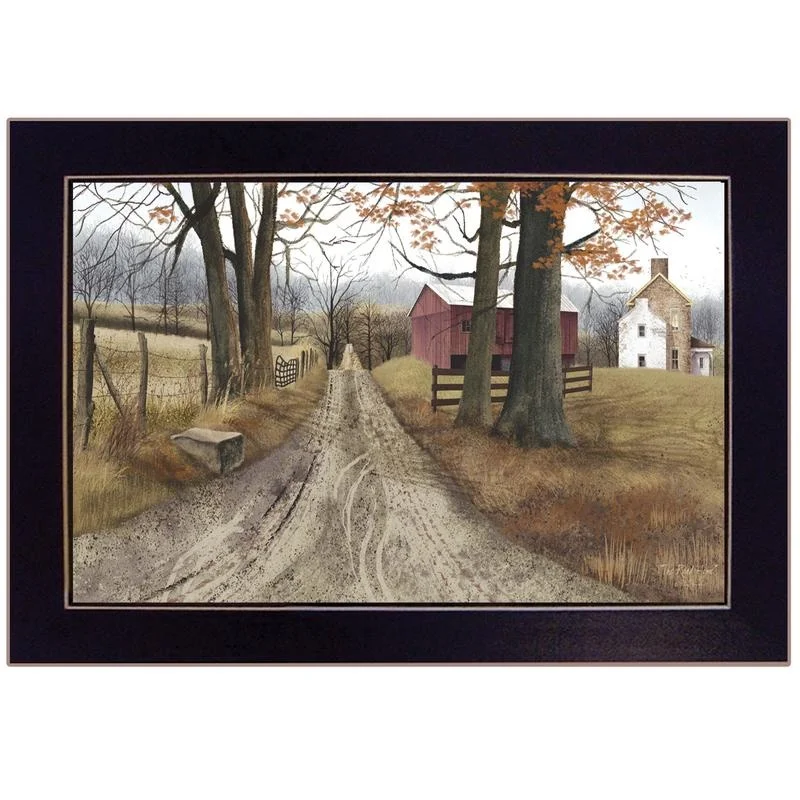 

The Road Home Framed Print, Black Frame, Ready to Hang