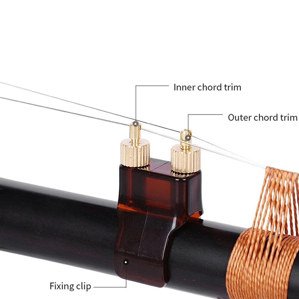 Erhu Fijne Tuners Messing Roestbestendig Geen Pijn Strijkers Erhu Accessoires Muziekinstrument Vervanging Accessoire