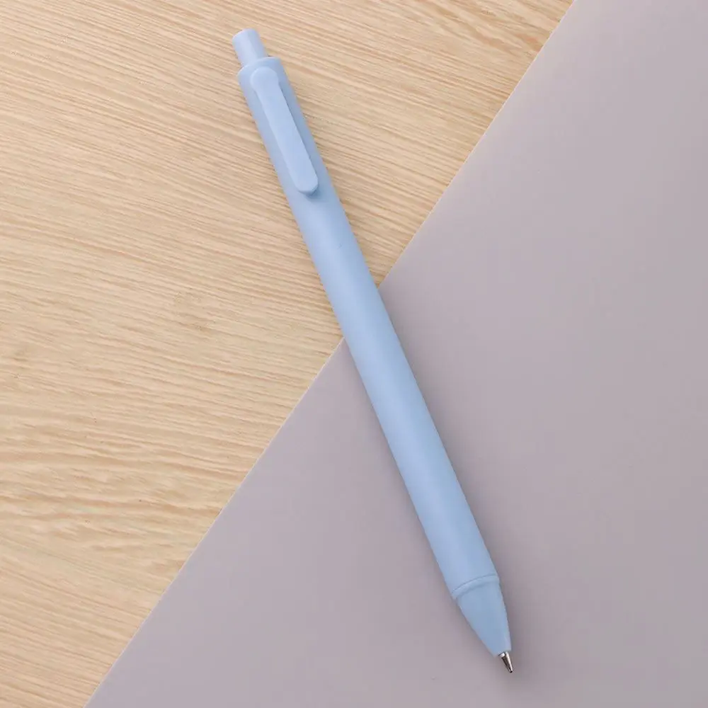 

Durable Press Pen Push Gel Pen Funny Pens Student Stationery Office Gift Sign Pen Macaron Pens Black Ink Pens Manual Gel Pens