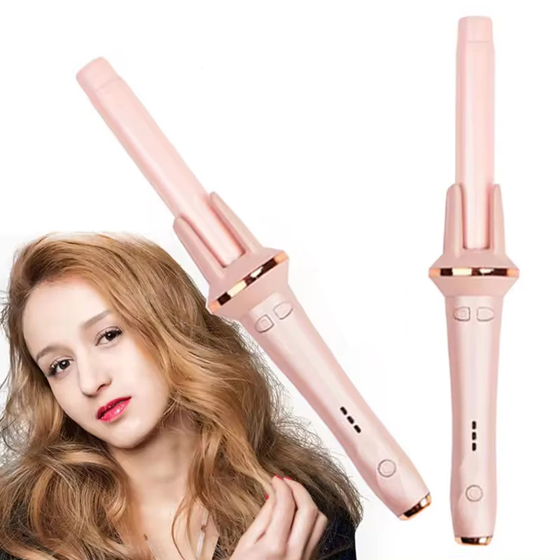 Automatic Spin Ceramic Curling Iron Negative Ion Lazy Hair Curler Household Small Size Large Wave Perm Styling Tool