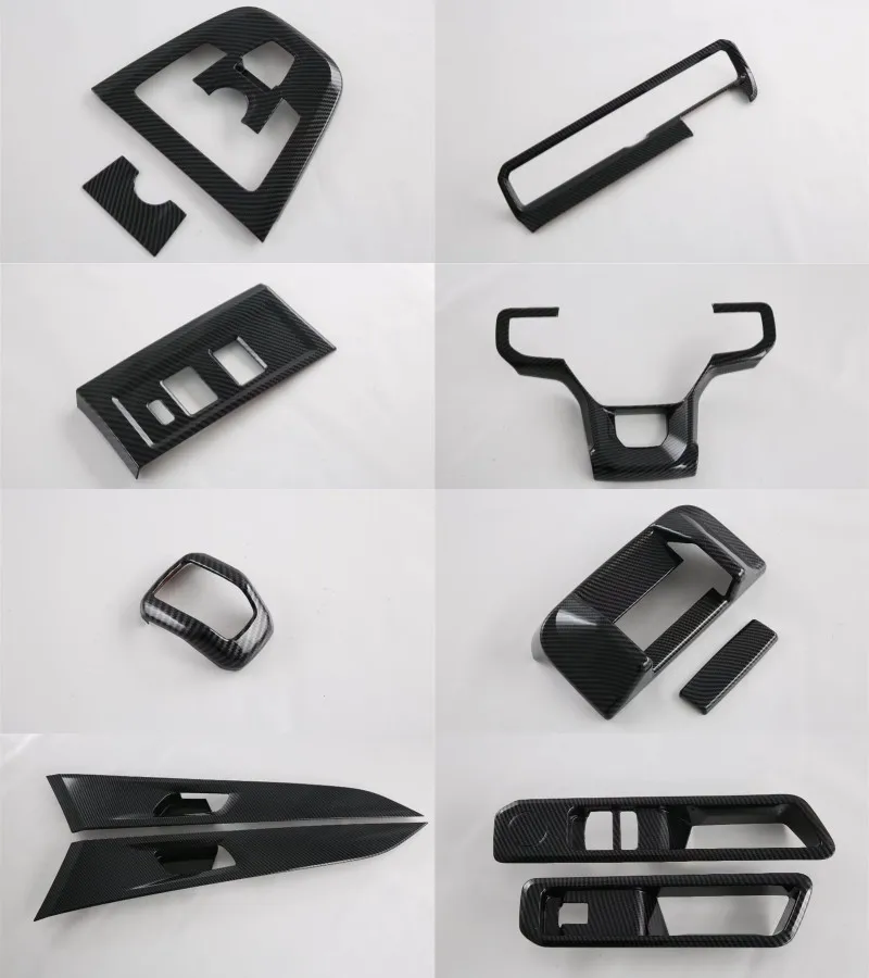 LHD For Ford TRANSIT Accessories 2023 2024 Interior center console instrument panel gear shift door decorative strip protective