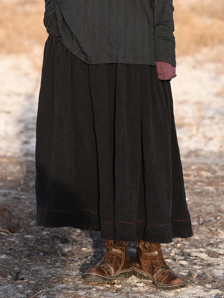 

Повседневные широкие брюки оригинального дизайна из шелка для осени и зимы, нейтральные, с завышенной талией, с эффектом потертости