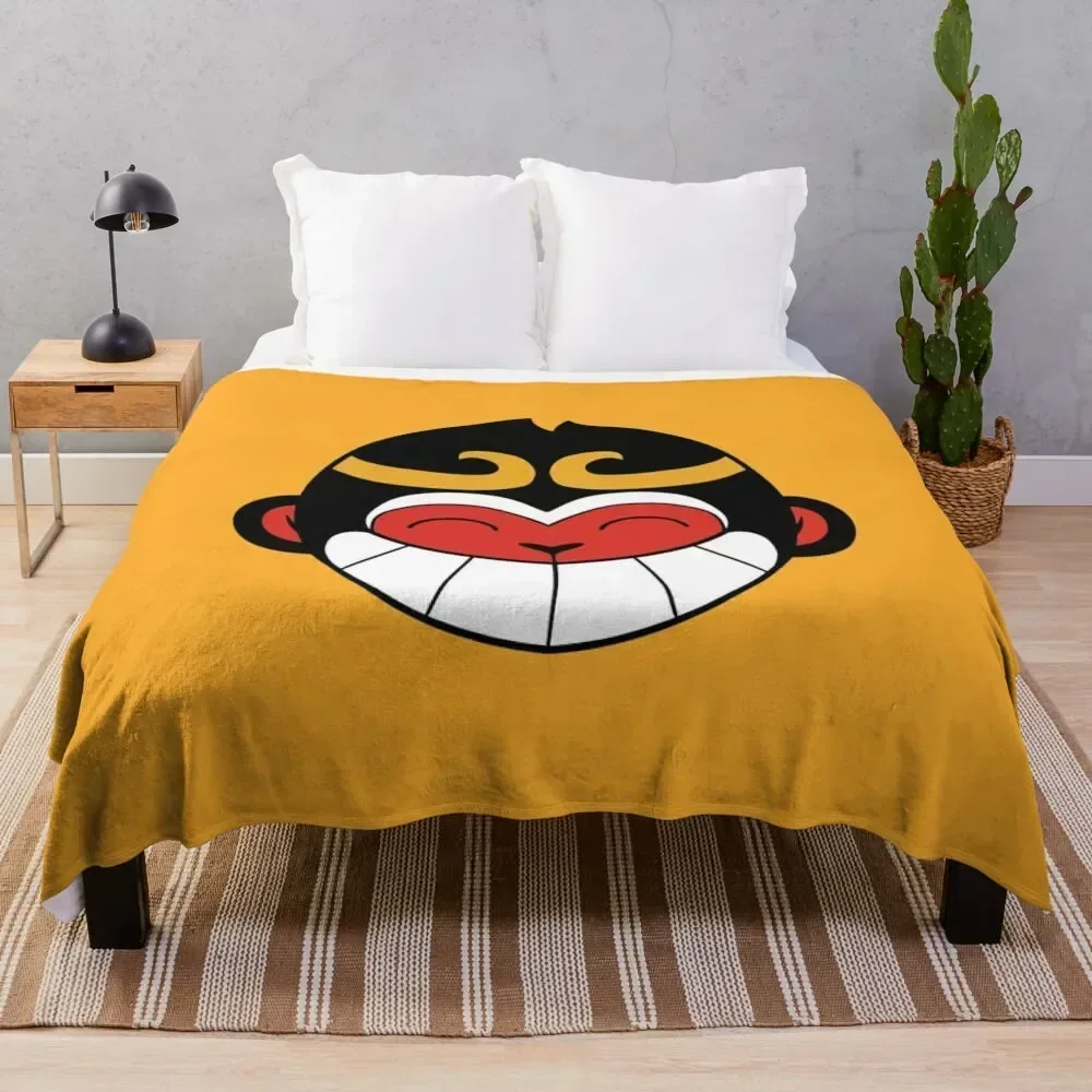 

Monkie Kid Throw Blanket Fade Resistant Durable Throw Blanket