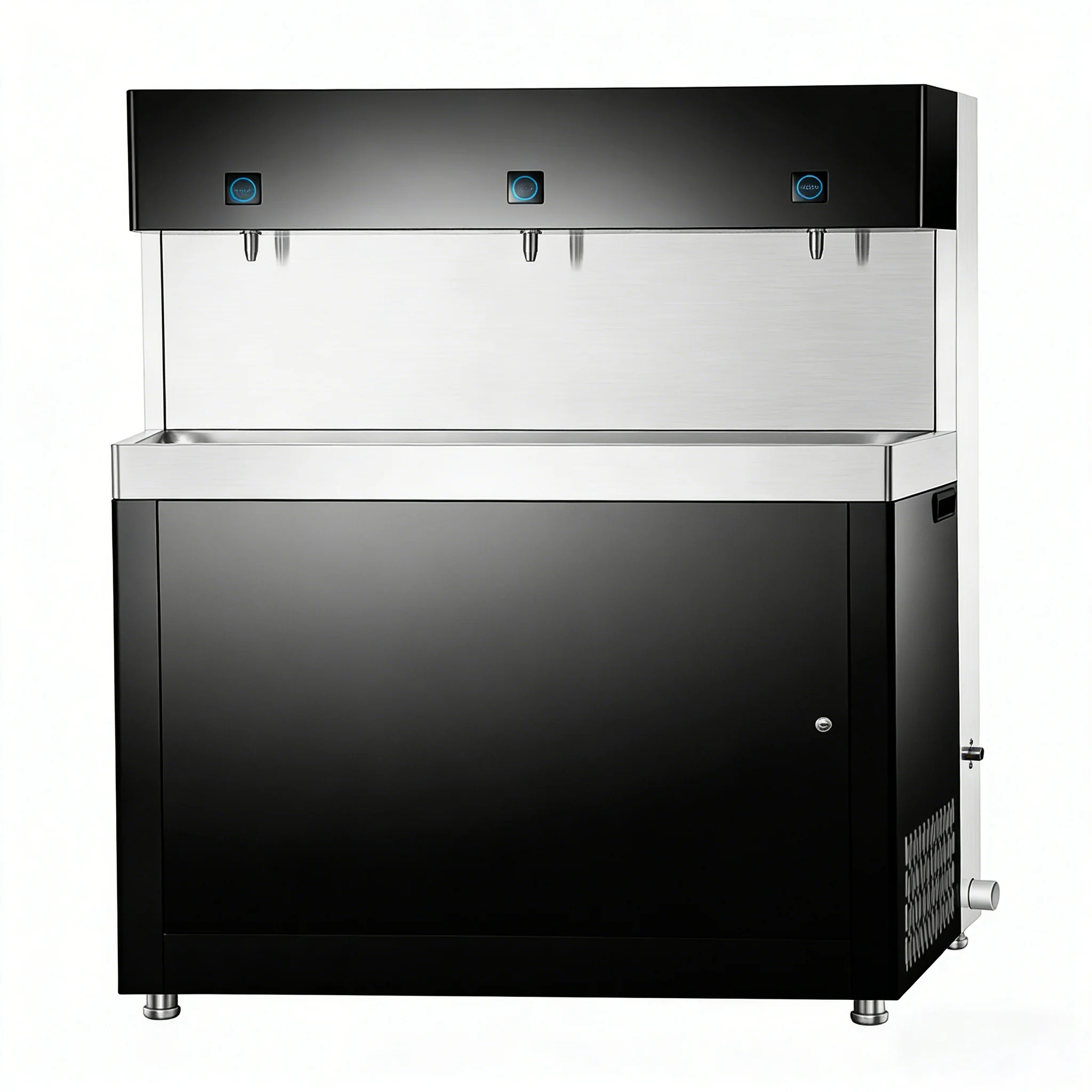 for-Electric Customizable 3-Tap Stainless Steel 5-Stage RO System  Cold Commercial Water Cooler Dispenser for Factories,Schools%