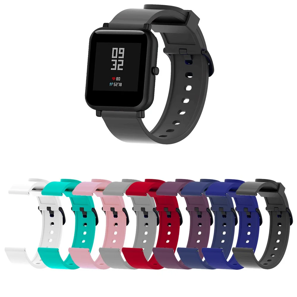 20MM Original Sytle Strap For Amazfit Bip S Smart Watch Band for Amazfit GTS 4 2 mini 3 2E Bracelet Bip U/U Pro/ GTR 42mm Correa