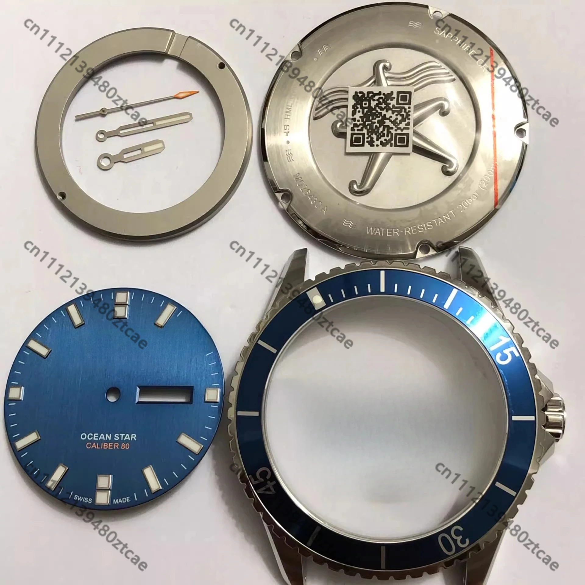 Sports Mechanical Watch Case Cover, Full Metal Replacement Watch Shell,  Watch Repair Accessories for Daily Replacement