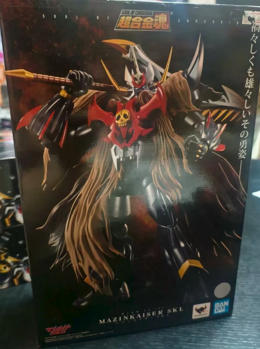 

【Оригинал】BANDAI Soul of Chogokin GX-102 MAZINKAISER SKL Mecha-комплектная фигурка, модель игрушки