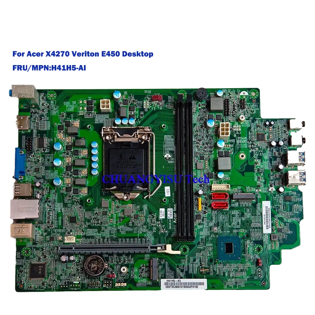 

H41H5-AI Desktop Motherboard For Acer X4270 Veriton E450 Support 10th Generation CPU Mainboard Fast Ship High Quality 100% Teste