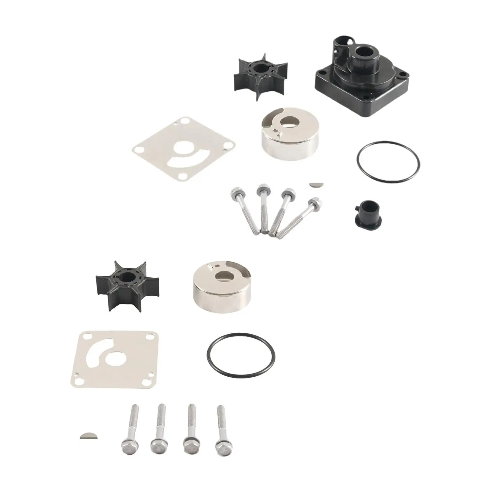 

Impeller Repair Kit Boat Motor Parts Sturdy Attachment Easily Install