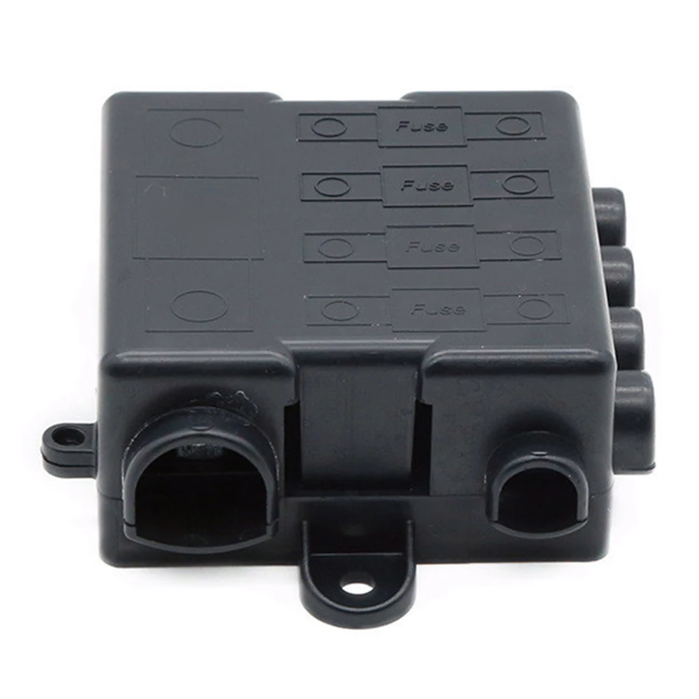 

Automotive Marine 5-way Fuse Box Power Distribution 115*94.8*37mm 12V And 24V Applications 200 A For MIDI Fuses