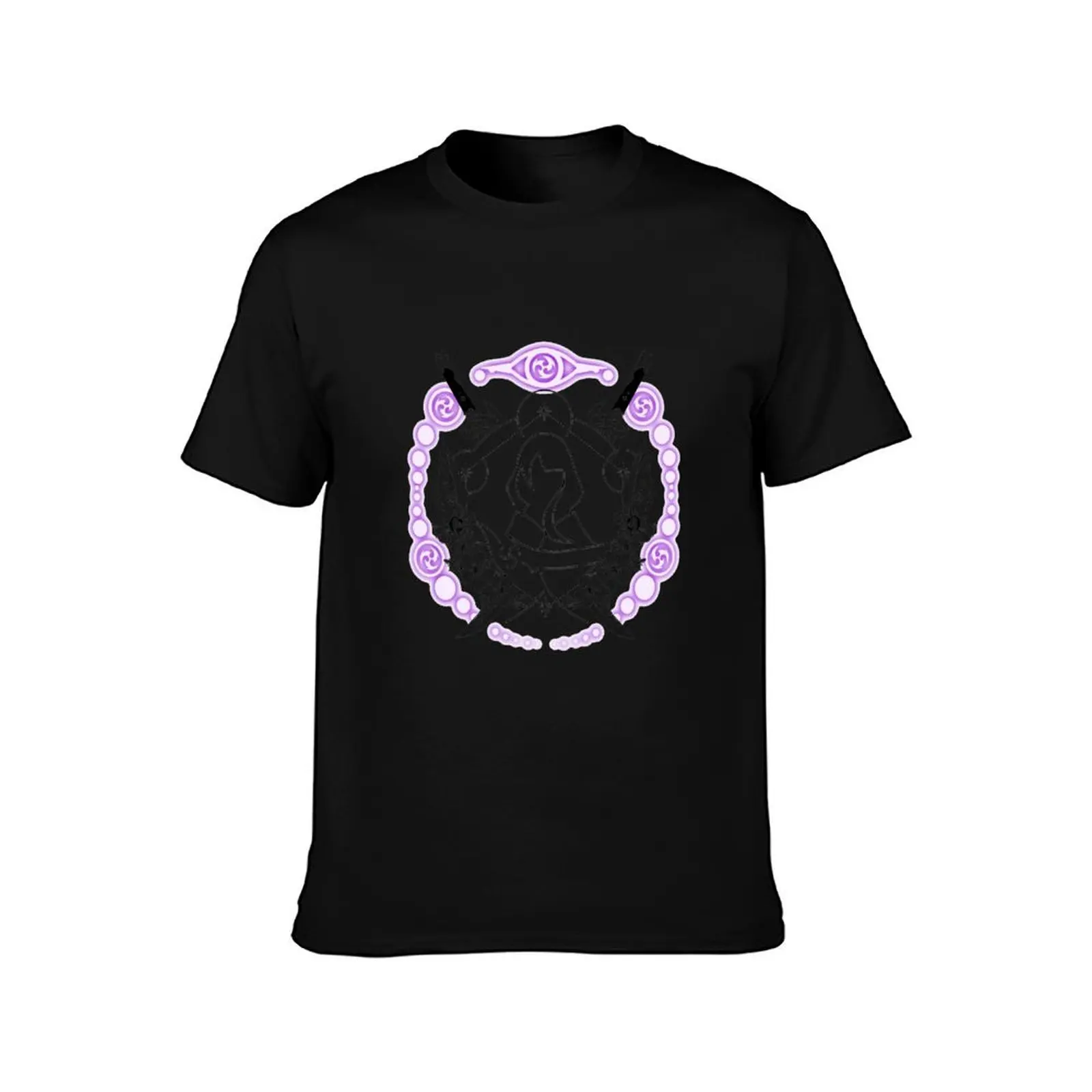 Shogun Raiden Constellation Design T-Shirt Minimalist Casual Short Sleeve Top T-Shirt