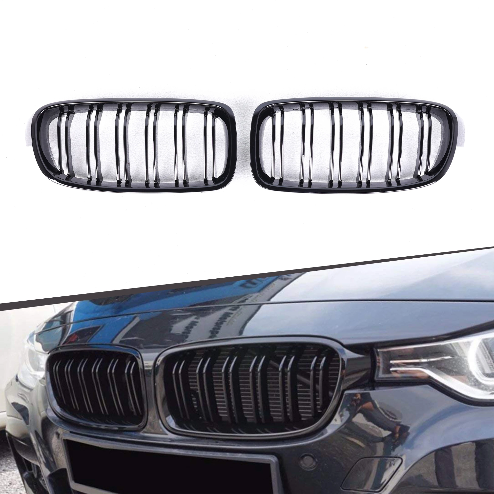 

ABS Front Grille For F30 F31 F35 2013-2018