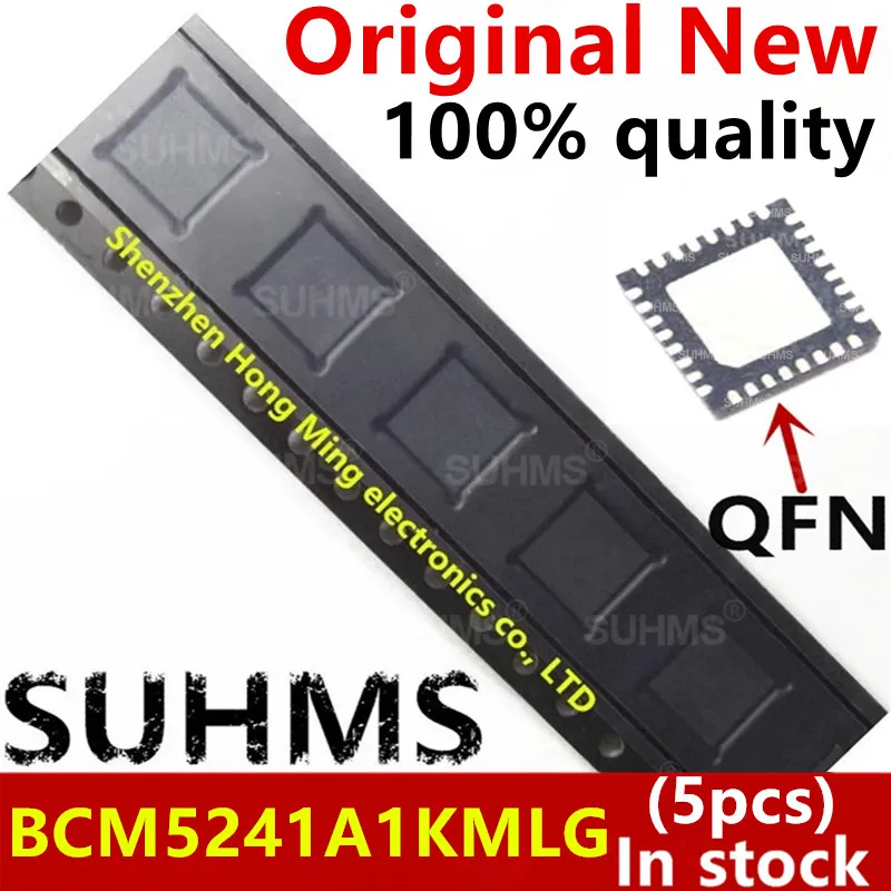 

(5piece)100% New BCM5241 BCM5241A1KMLG QFN-32