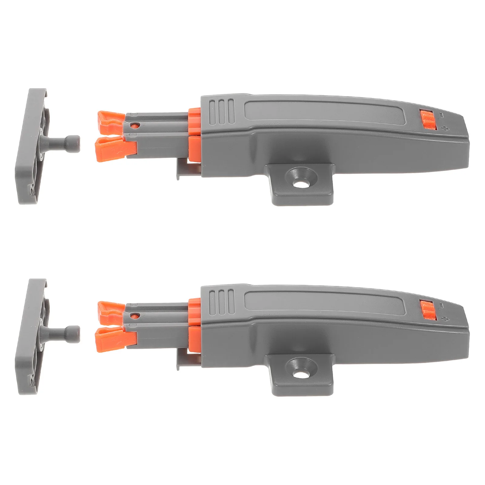 

2Pcs Cabinet Door Latch Heavy Duty Push to Open Self Closing Adjustable Rebound Beetle Style for Kitchen Wardrobe Rv Hardware