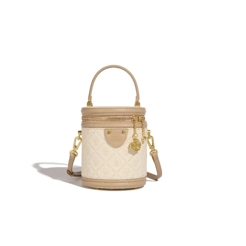 

Мини-сумка-ведро Disney, повседневная сумка через плечо для женщин, модная сумка на плечо, уличная дорожная повседневная сумка